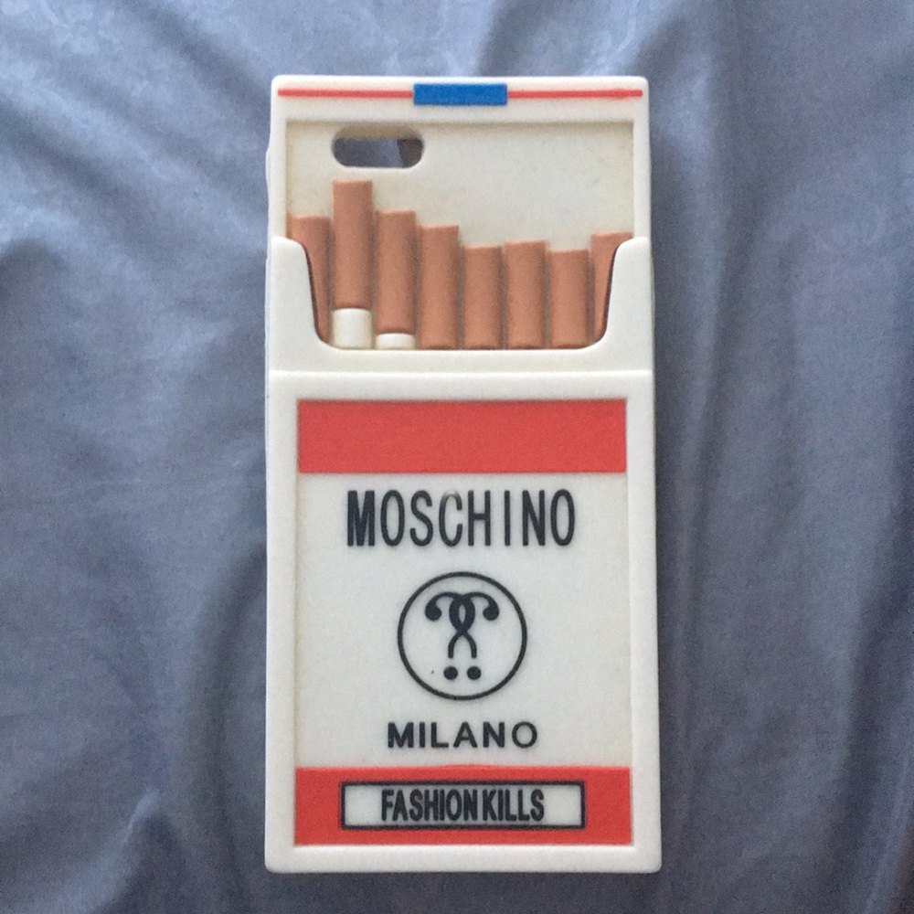 MOSCHINO PHONE CASE FOR IPHONE6/6S!!